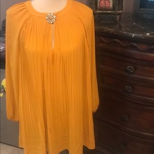 Flowy pleated blouse